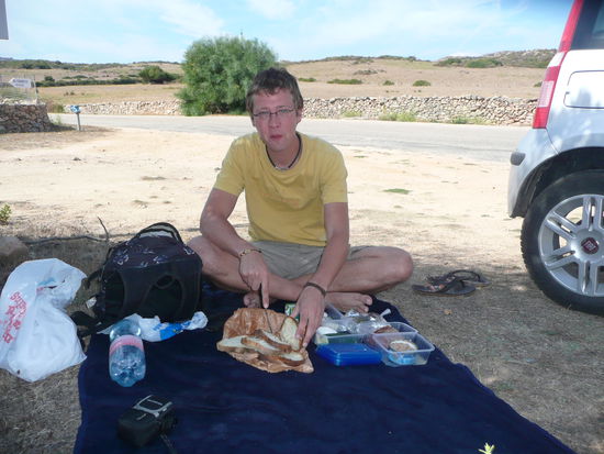 Klettern, baden..macht hungrig