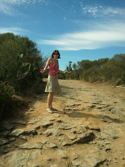 Unsere B&amp;B-Inhaberin und ihre Schwester Anna empfohlen uns diverse Strände..Nun ja....wir haben eine Weile gesucht...