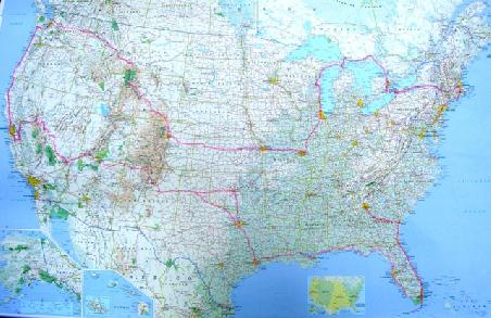 Die USA Route
