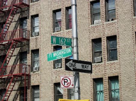 Famous Address: NY West 162nd. Street