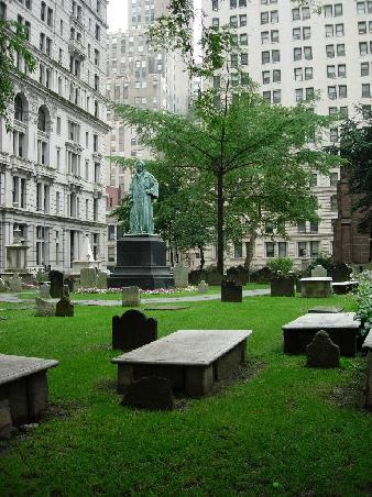 Ist der nicht schoen? Ein NY'ker (Wallst.) Graveyard