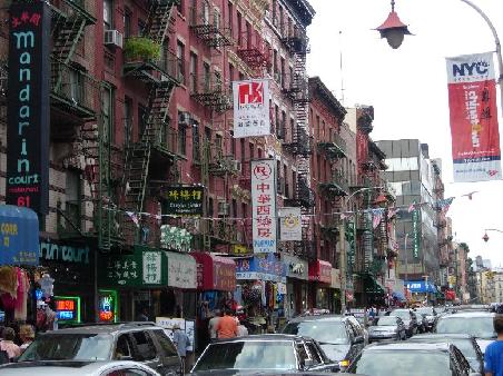 Chinatown, da gehts zu wia am Stachus. Hab aber sogar einen Parkplatz gefunden. Heidi konntes garnicht glauben.