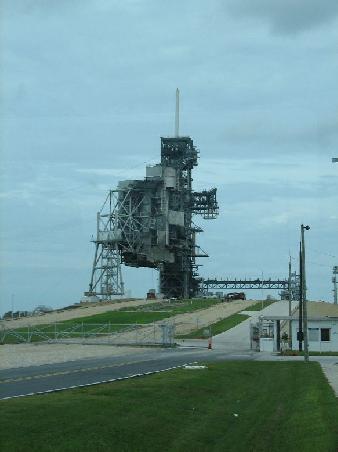 Eine der Shuttle Startrampen