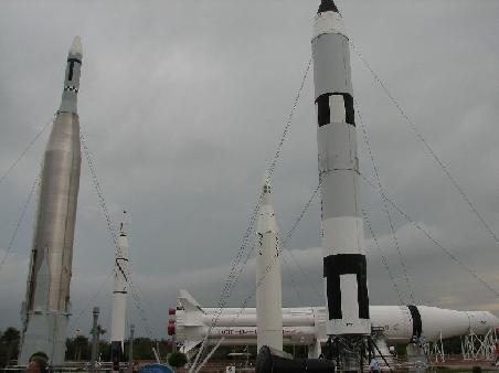 Und der Rocket Park. Im Hintergrund die Auslaeufer des Hurricanes.