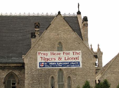 Oder waren etwa nicht alle vorher in der Kirche?