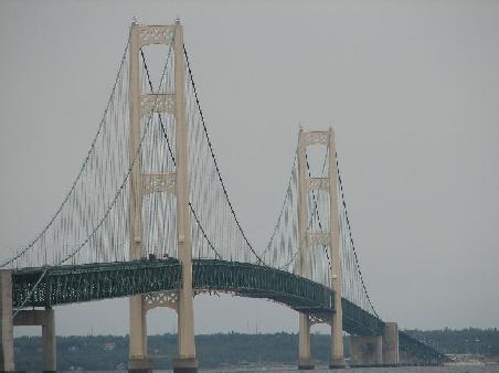 Bruecke ueber die Straits of Mackinac