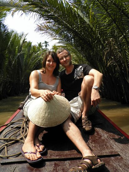 Bootstour im Dschungle im Mekong Delta