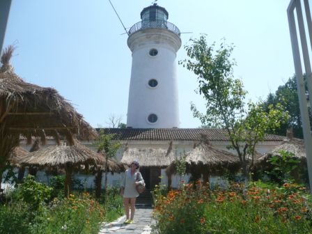 Der alte Leuchtturm in Sulina - jetzt ein Museum