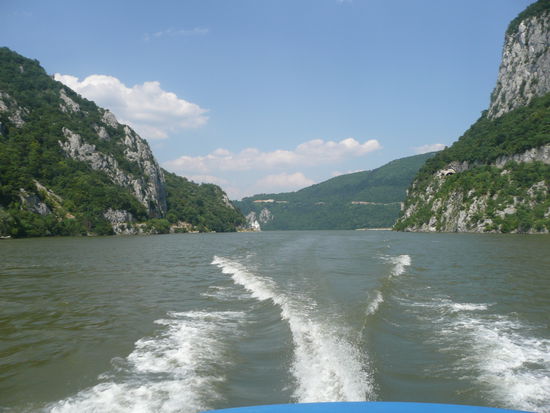 Hurtig gehts durch die Donauenge