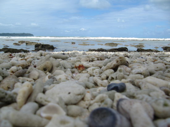 Korallensandstrand auf Neil