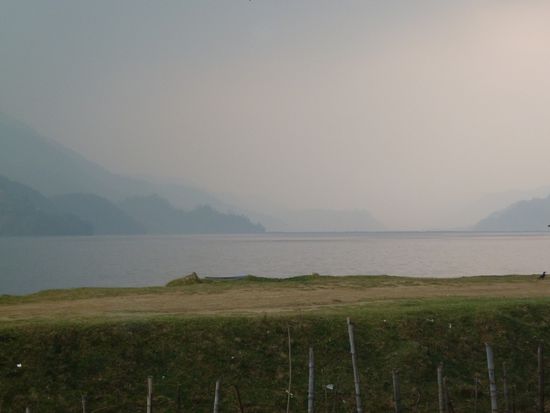 Stimmung von meinem Leseplatz aus gesehen.