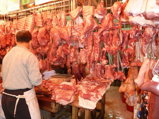 Etwas appetitlicher als in Kathmandu.