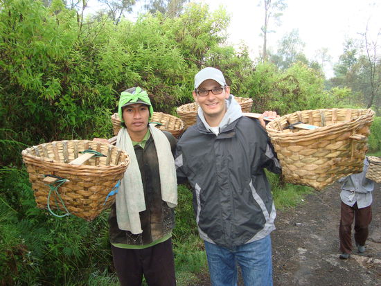 Noch ist der Korb leicht zu heben