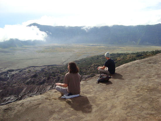Grandiose Aussicht über das Vulkantal