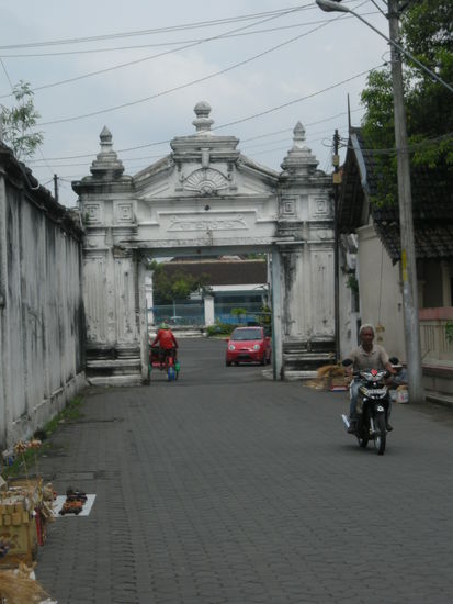 Der Kraton Palastbezirk