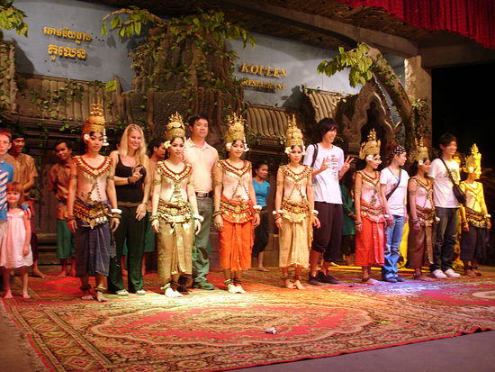 Mit dem üblichen Gruppenbild hinterher