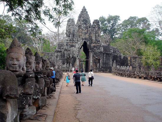 Eingang zu Angkor Thom
