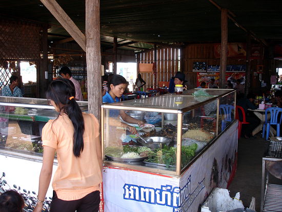 Typische Haltestelle zum Mittagessen
