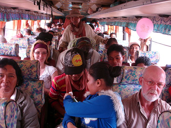 Das nenne ich mal einen vollen Bus