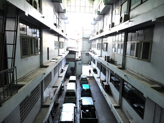 Parkplatz im Innenhof für die Gäste