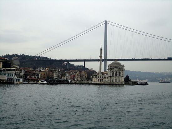 Bosporusrundfahrt - erste Bosporusbrücke