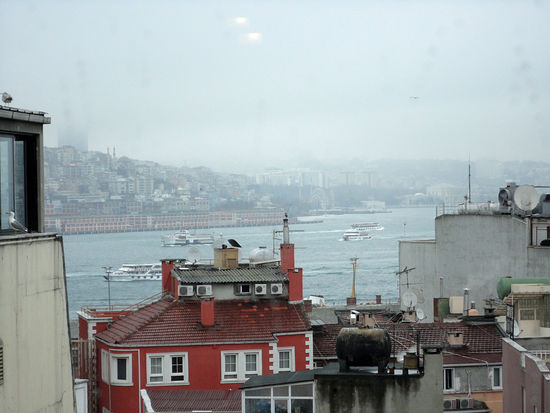 Ausblick beim Frühstück