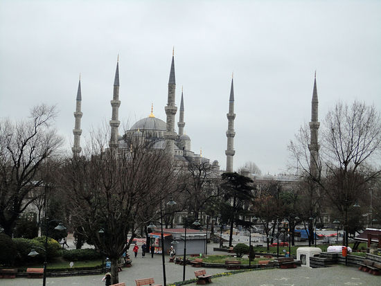 Sultan Ahmet Moschee (auch blaue Moschee genannt)