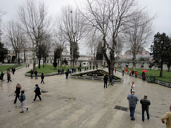 Blick rüber zur Hagia Sophia