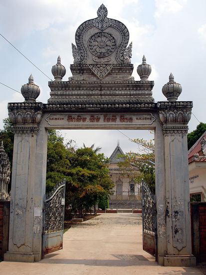Der letzte Tempel für heute ist der Wat Bo Knong.