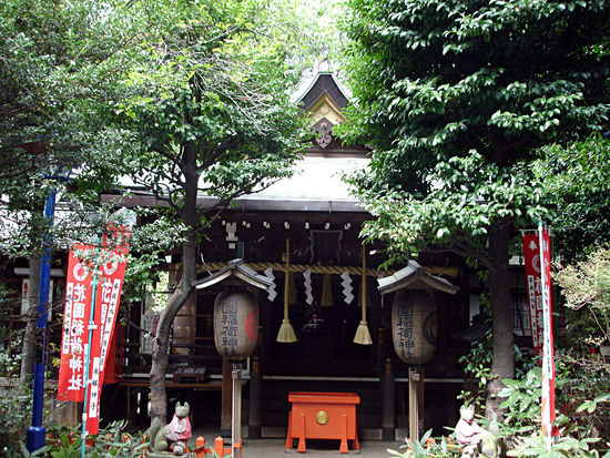 Kleiner Tempel im Ueno-Park