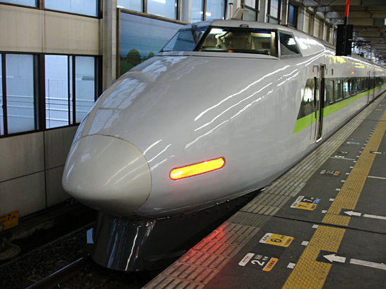 Ein "Shinkansen"Model