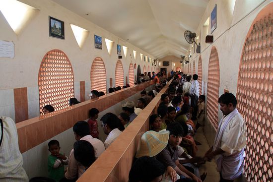 Warten auf die Fähre