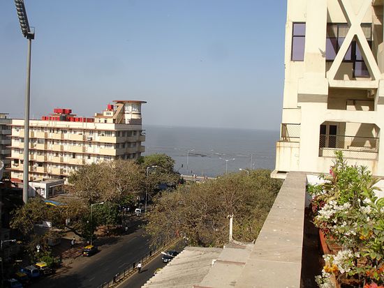 Mit Blick zur Marina Drive