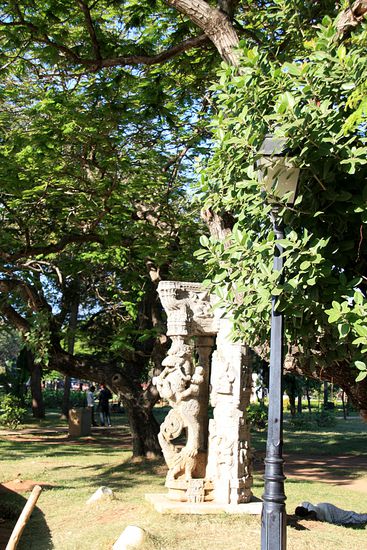 Einen recht hübschen Park (Government Park) gibt es auch.