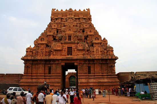 Eingangstor zum Brihadeshvara Tempel