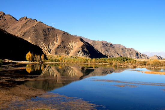 Unterwegs zum Kloster Ganden