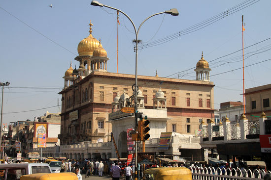 Sikhtempel in der Chandni Chowk.