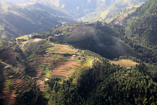 Flug von Delhi nach Kathmandu