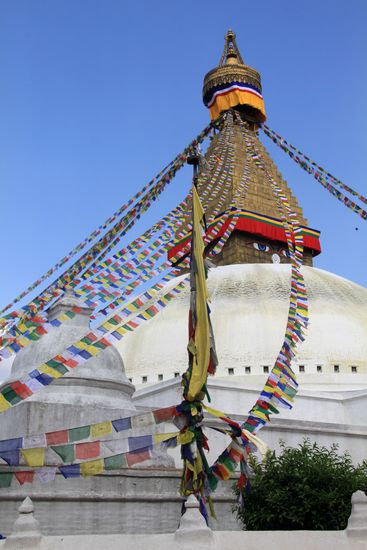 Stupa  von Boudhanath