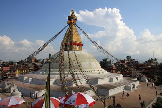 Stupa  von Boudhanath