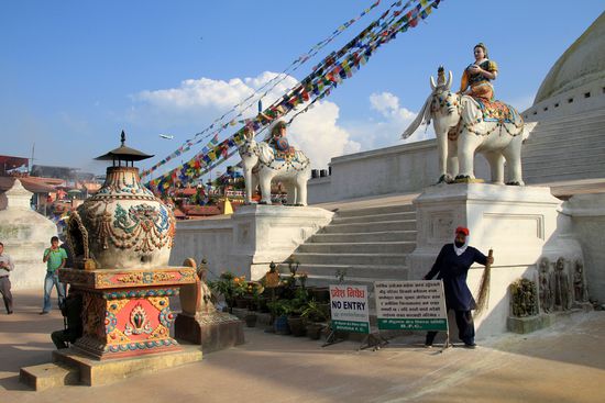Stupa  von Boudhanath