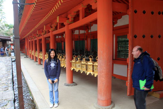 Unsere chineische Bekanntschaft. Leider habe ich vergessen, sie nach ihrem Namen zu fragen.