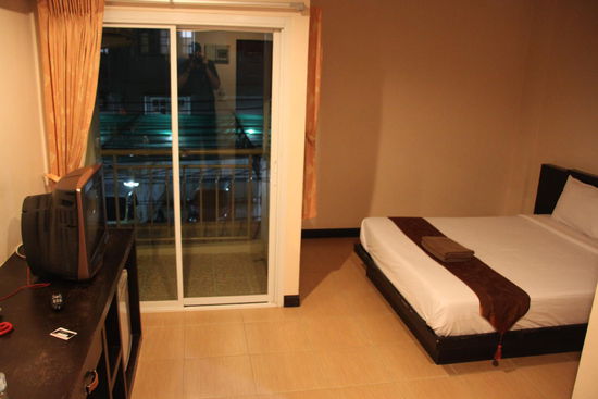 "Apartment" in diesem Fall bestehend aus einem Zimmer