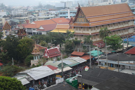 Der große Tempel mitten in Hua Hin.