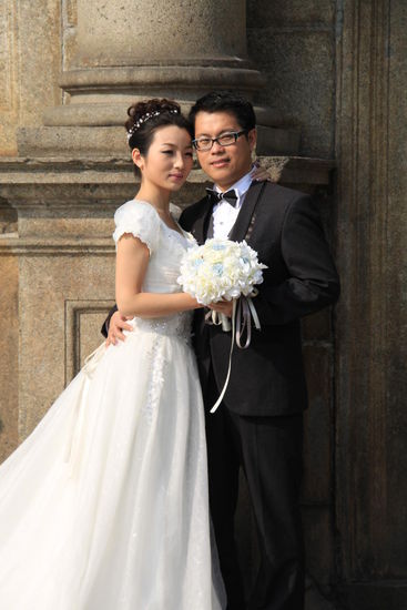 Wohl auch extrem beliebter Hintergrund für Hochzeitsfotos 