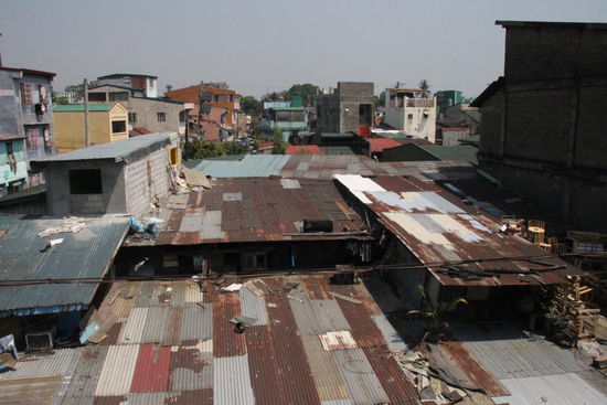 Blick vom Hochbahnsteig