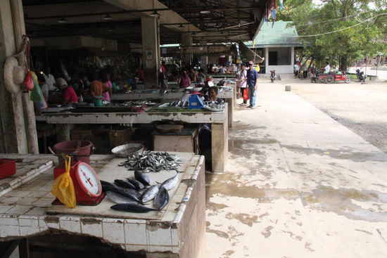 Fisch- und Fleischmarkt in Sipalay