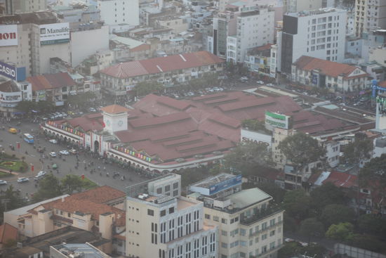 Den Than Markt von oben