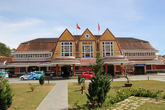 Der alte Bahnhof von Da Lat