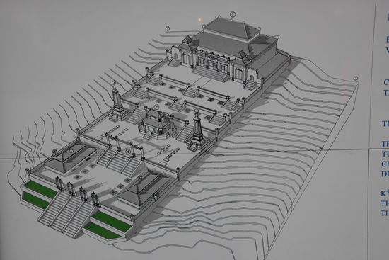 Plan der Grabstätte